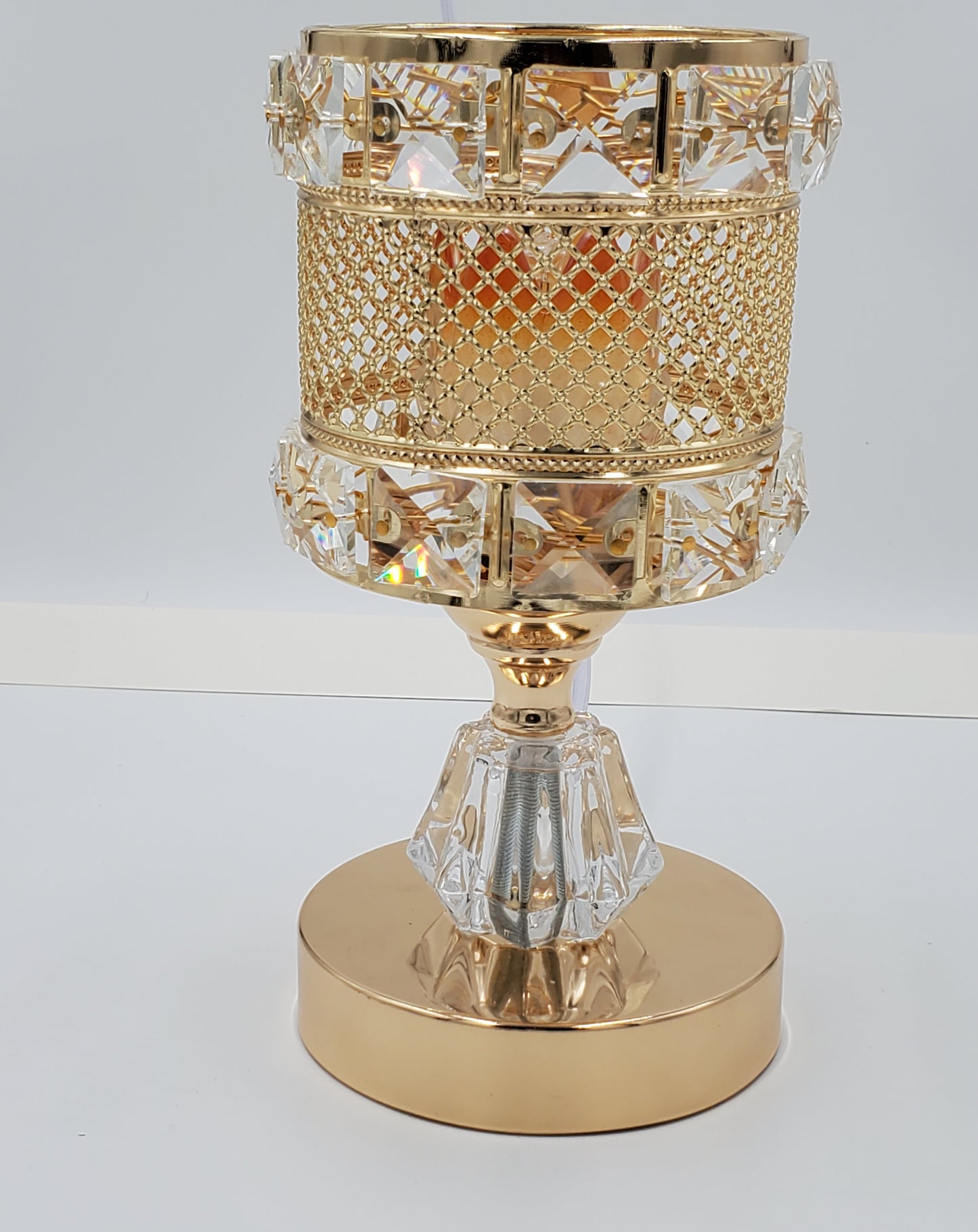 Gold Crystal Electric Burner