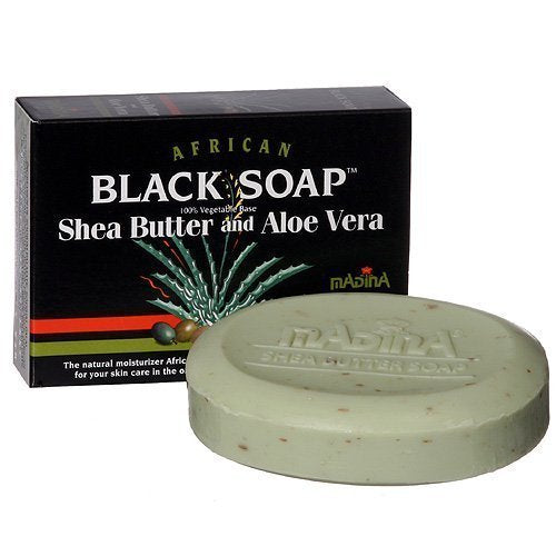 African Black Soap w/ Shea Butter & Aloe Vera