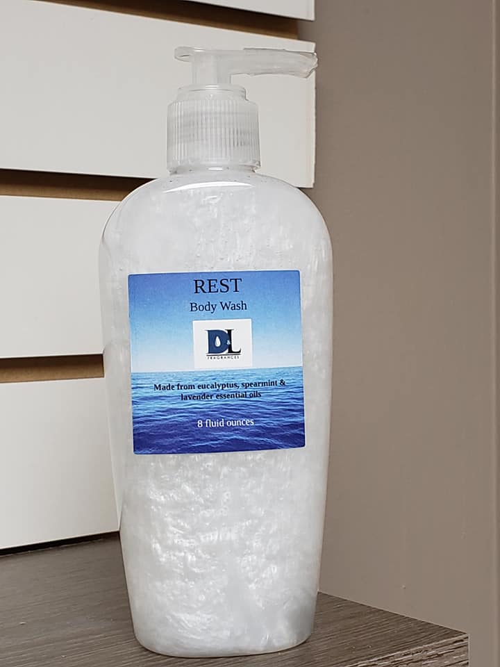 8 oz REST Body Lotion