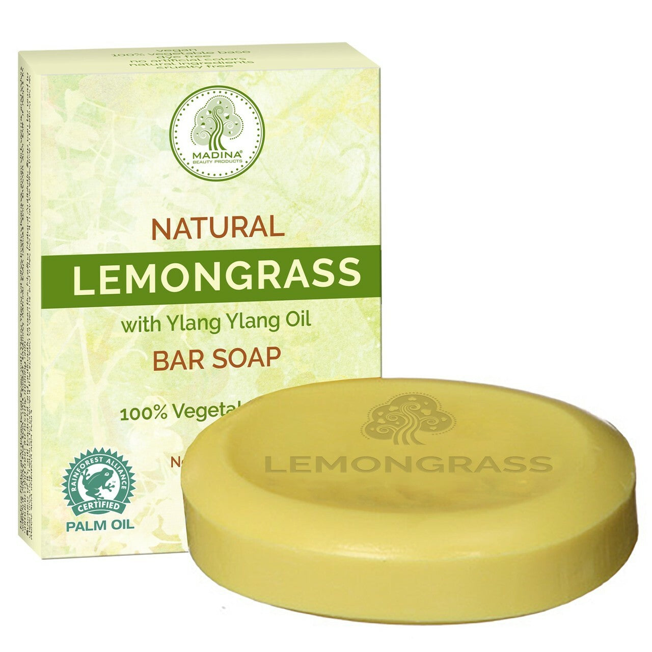 All-Natural Lemongrass Bar Soap